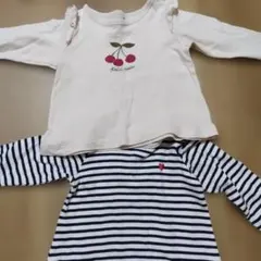 プティマイン　長袖カットソー 100