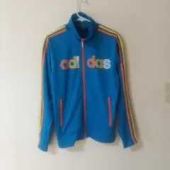 アディダスadidasトラックジャケットジャージ 3ライン/デカロゴМのサムネイル