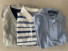 Tommy Hilfiger ラルフローレン　バーバリー　シャツ3枚セット