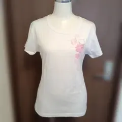 新品タグ付きISLAND GIRLHawaii ハイビスカス柄 半袖Tシャツ Мのサムネイル