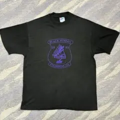 HANES BEEFY T 90s Tシャツ MADE IN USAブラック黒