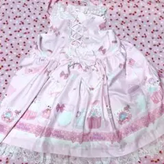 トゥアリス☆ミルクシリーズサロペット ピンクのサムネイル