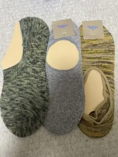 Tabio スニーカーソックス 3足セット