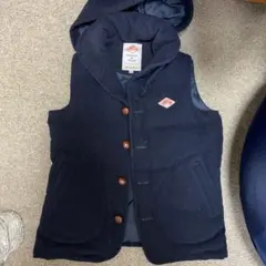 DANTON 19AW/×BEAMS/ダウンベスト/34/ウール/NVY