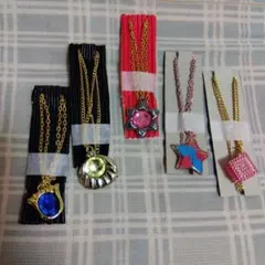 セボンスターのネックレス5本です