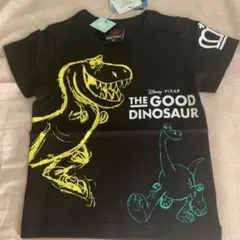 【新品未使用】BABY DOLL  半袖Tシャツ恐竜ブラック80cm ダイナソー