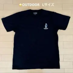OUTDOOR アウトドア　メンズ　Tシャツ Lサイズのサムネイル