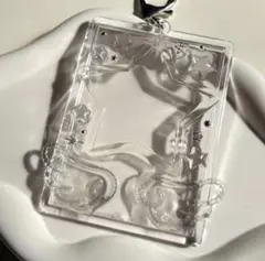レジンデコトレカキーホルダー バレエコア y2k ウィッシュコア 星 透明