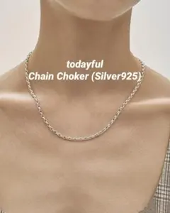 【美品】todayful ChainChoker (Silver925)