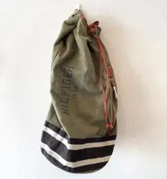 TOMMY HILFIGER / トミーヒルフィガー キャンバス ダッフルバッグ