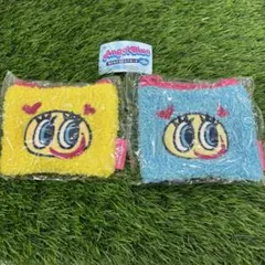 新品【ANGEL BLUE 】もこもこスクエアポーチ　ナカムラくん2点セット