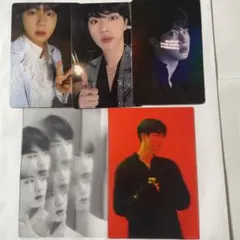 BTS ジン Jin MOS ON:E フォトブック トレカ 5枚セット