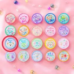 20周年 限定ワッペン ダッフィー＆フレンズ カラフルハピネス ディズニーシー