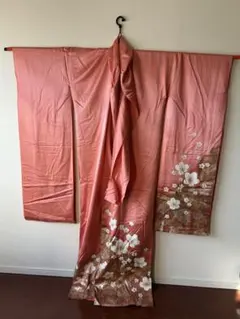 【未仕立て】振袖　桜　さくら　桃色