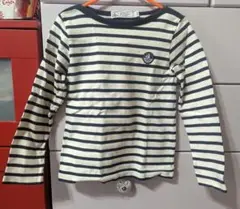 PETIT BATEAU ボーダー 長袖Tシャツ 6ans カットソー