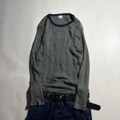 00s old EDWIN リブ border l/s tee c-boyのサムネイル