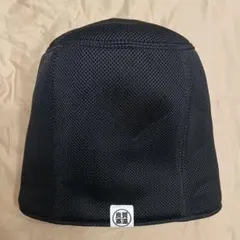 ベストサウナハット 良質蒸温 圧縮ウール 虚無僧 ブラック 12/3(土) 白熊虚無僧君メッシュ多数 サウナジャンキーズpunk