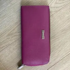 FURLA 長財布 ラウンドファスナー ピンク