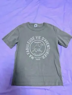 プチバトー　男の子Tシャツ オリーブグリーン色　12ans/152cm
