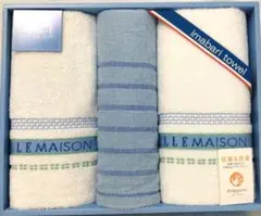 ELLE 今治 フェイスタオル2枚 ウオッシュタオル1枚 セット