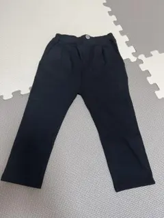 PETIT MAIN ブラック ロングパンツ