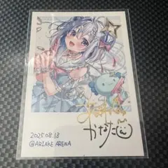 ホロライブ 天音かなた ソロライブ 会場限定 特典 チェキ風カード サイン ホロライブ 天音かなた ソロライブ 会場限定 特典 チェキ風