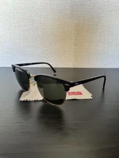レイバン　クラブマスター　ブラック×ゴールド