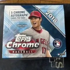 Topps Chrome 2018 大谷翔平　ルーキーイヤー　パッケージボックス