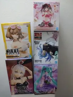 最新プライズフィギュア　美少女系　5点まとめ売り　未開封