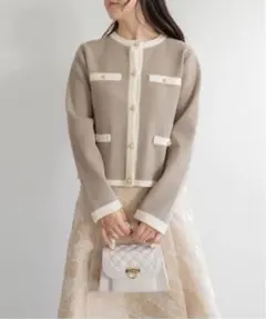 2025年最新】JUSGLITTY レディース ノーカラージャケットの人気