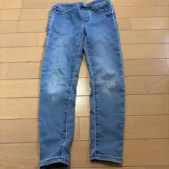 GU スリムフィットデニムパンツ ライトブルー
