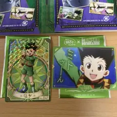 銀だこ HUNTER×HUNTER コラボ レア ゴン カード スリーブ セット