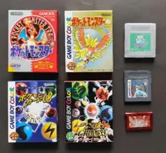 ポケットモンスター ゲームボーイソフト 7本セット ポケットモンスター ゲームボーイソフト7本セット（銀もあり） - メルカリ