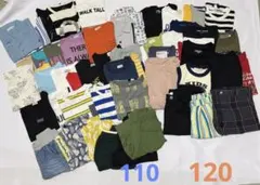 ◆美品◆110 120 まとめ売り　男の子　半袖　ハーフパンツ　夏