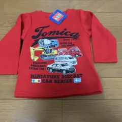 トミカ ミニカーシリーズ トレーナー 赤 90