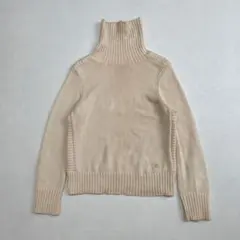 BURBERRY タートルネックニット ノバチェック ロゴボタン サイズ5