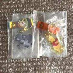一番くじ くまのプーさん J賞 アクリルチャーム プーさん & ゴーファー