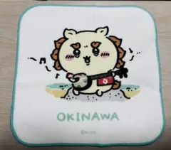 沖縄限定 ちいかわ シーサーのおみやげやさん ハンドタオル（三線）