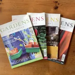 GARDENS ILLUSTRATED No.54~57ガーデンズイラストレイテ