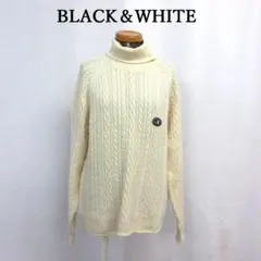 MY2881■BLACK＆WHITE■ブラックアンドホワイト セーター ニットのサムネイル