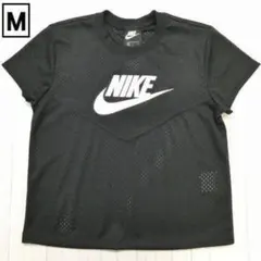 NIKE ナイキ NSW メッシュ 半袖Tシャツ M 黒