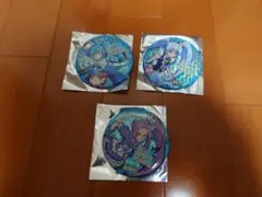プリキュアオールスターズ 缶バッジ secret colors blue 3点