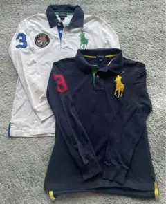 ポロラルフローレン 長袖ポロシャツ 2枚セット 150サイズ