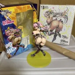 【キャラアニ限定特装版】対魔忍すーぱーそに子　タペストリー　色紙　３点セット