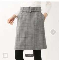 ★アニエスベー TO⭐︎b グレンチェックスカート★のサムネイル