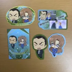 名探偵コナン　SDダイカットステッカーセット5
