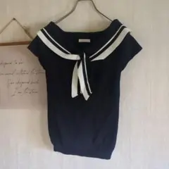 美品　襟付きセーターのサムネイル