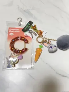 しまむら✖️ズートピア　ジュディ　リールカラビナ　立体チャームセット