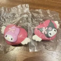 サンリオ ガチャ 夢みるエンジェルライトスイング マイメロ クロミ メロクロ