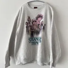 Stranger Things グレー スウェット Lサイズ